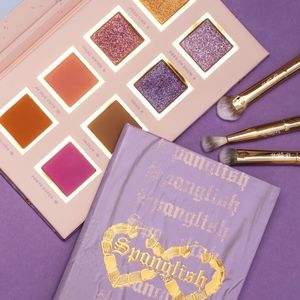 Alamar Cosmetics Spanglish Pressed Pigment Eyeshadow Palette STUNNING! *BNIB